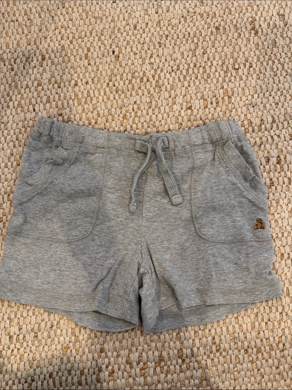 GAP Heather Gray Knit Drawstring Shorts